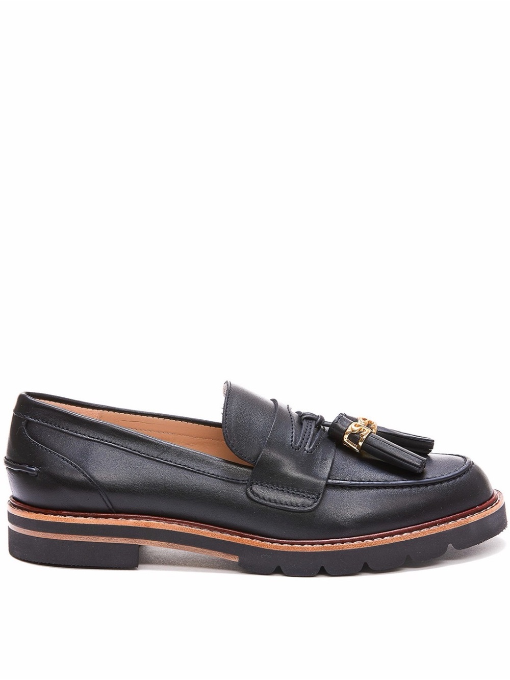 NEW Stuart Weitzman Manila loafers in black leather